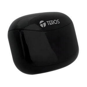 Audífonos TEROS TE-8074N, Bluetooth, TWS, negro